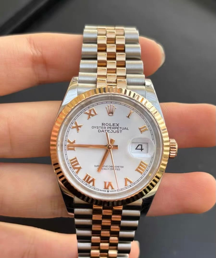 Rolex 126231 Jubilee White Roman