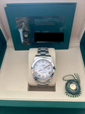 Rolex 126300 Oyster White Roman