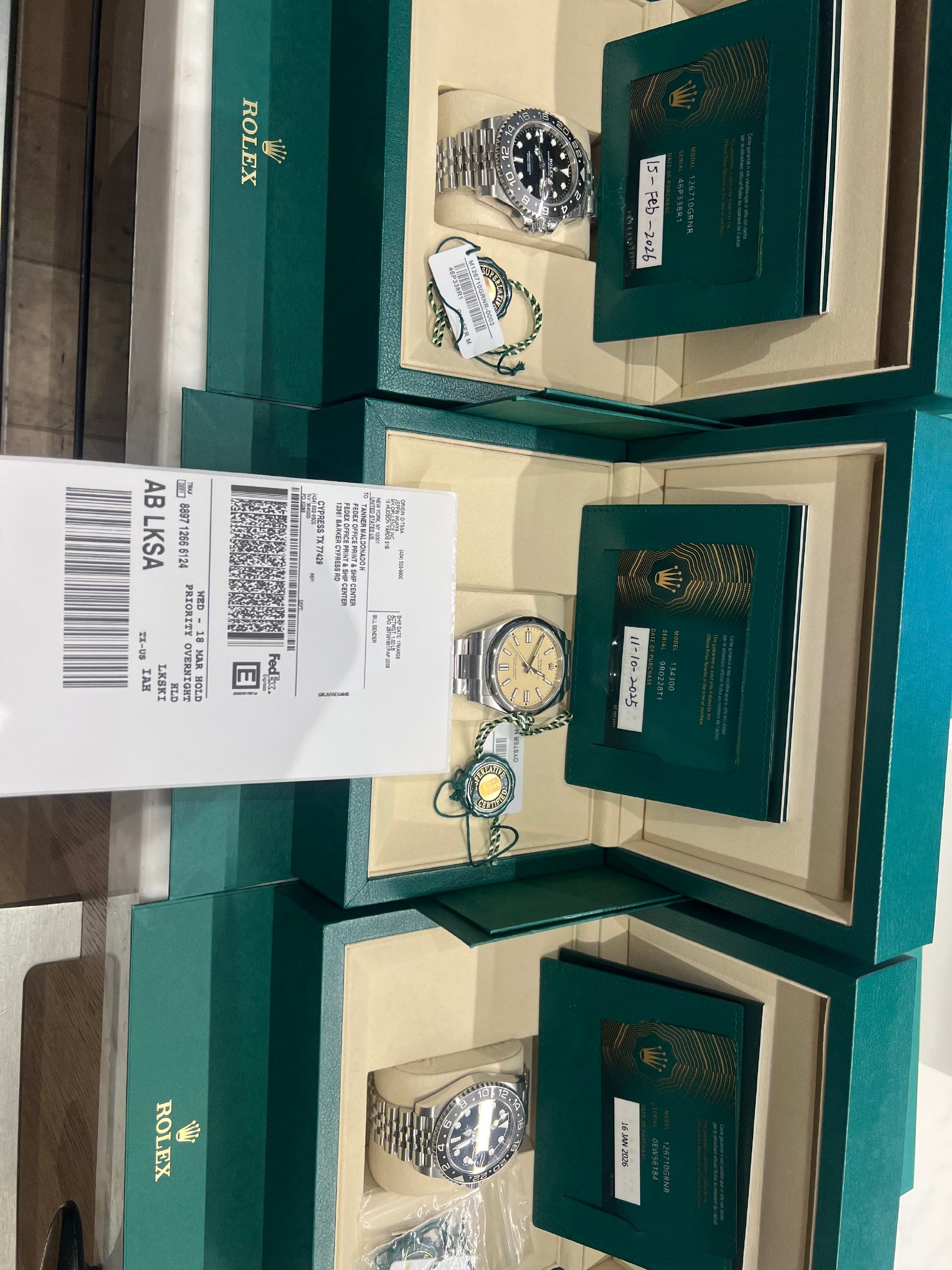 Rolex 134300 Oyster Mediterranean Blue