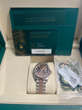 Rolex 278271 Jubilee Silver Diamond