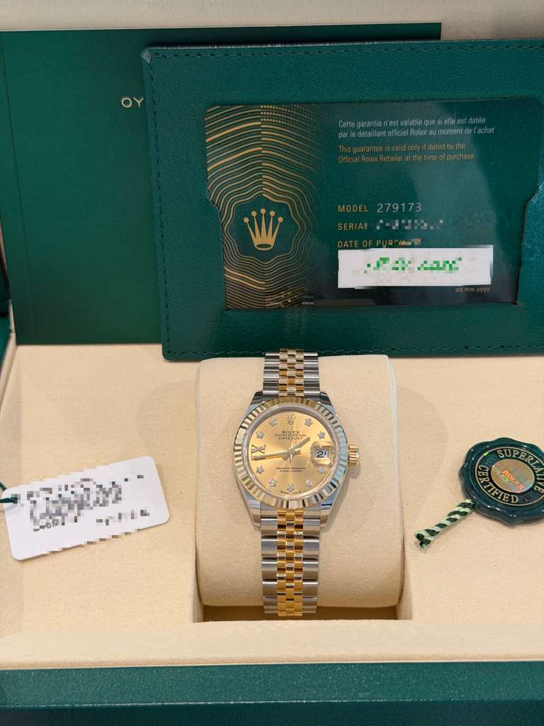 Rolex 279173 Jubilee MOP