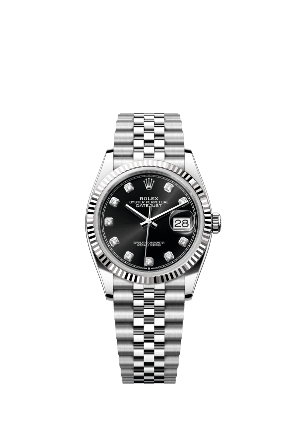 Rolex Datejust 36 126234 Black Diamond Jubilee