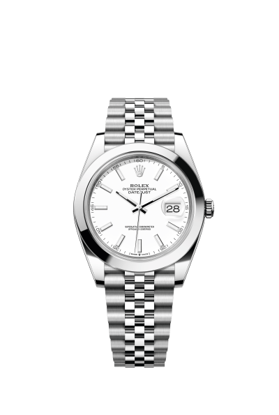 Rolex Datejust 41 126300 White Stick Jubilee