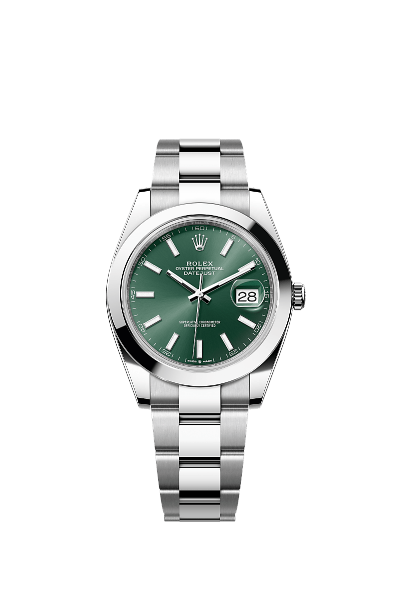 Rolex Datejust 41 126300 Green Oyster