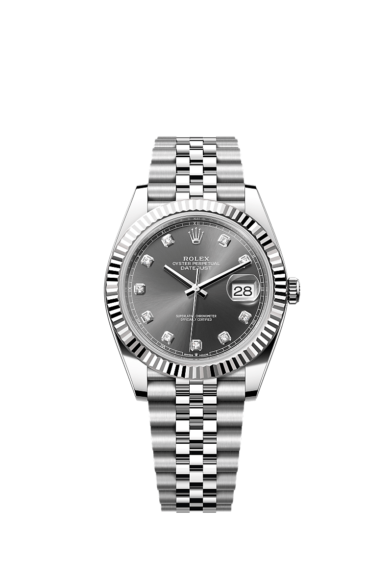 Rolex Datejust 41 126334 Grey Diamond Jubilee