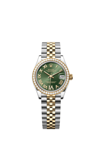 Rolex Datejust 31 278383RBR Green Roman Jubilee