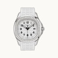 Patek Philippe Aquanaut 5267/200A-010 Green Luce Ladies - Open Wrist
