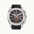 Patek Philippe Aquanaut 5968A-001 Blue Chrono - Open Wrist