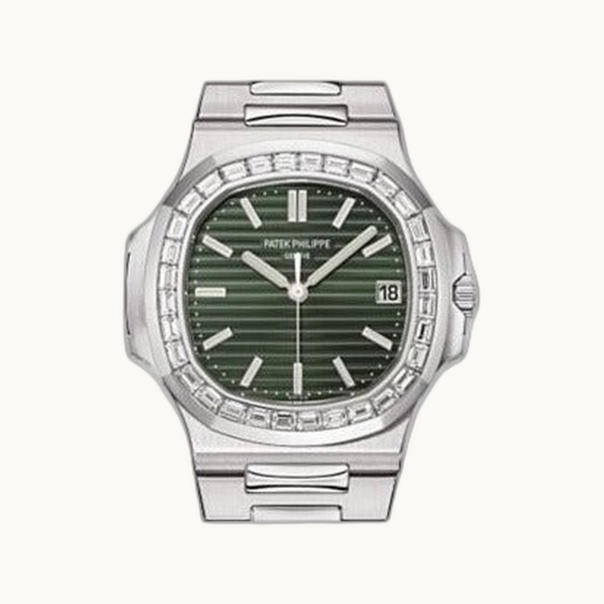Patek Philippe Nautilus 5711/1300A Tiffany Blue - Open Wrist