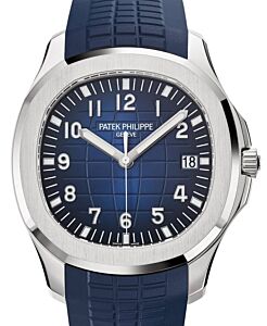 Patek Philippe Aquanaut Jumbo White Gold Blue 5168G-001