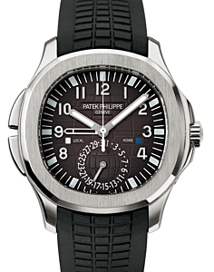 Patek Philippe Aquanaut Travel Time Steel Black 5164A-001