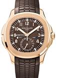 Patek Philippe Aquanaut Travel Time Rose Gold Brown 5164R-001
