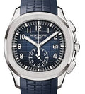Patek Philippe Aquanaut Chronograph White Gold Blue 5968G-001
