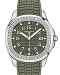 Patek Philippe Aquanaut Luce Steel Green Diamond Bezel 5267/200A-011
