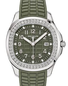 Patek Philippe Aquanaut Luce Steel Green Diamond Bezel 5267/200A-011