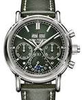 Patek Philippe Grand Complications Split-Seconds Perpetual Calendar White Gold Olive Green 5204G-001