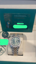 Rolex 126283RBR Jubilee Green Roman VI