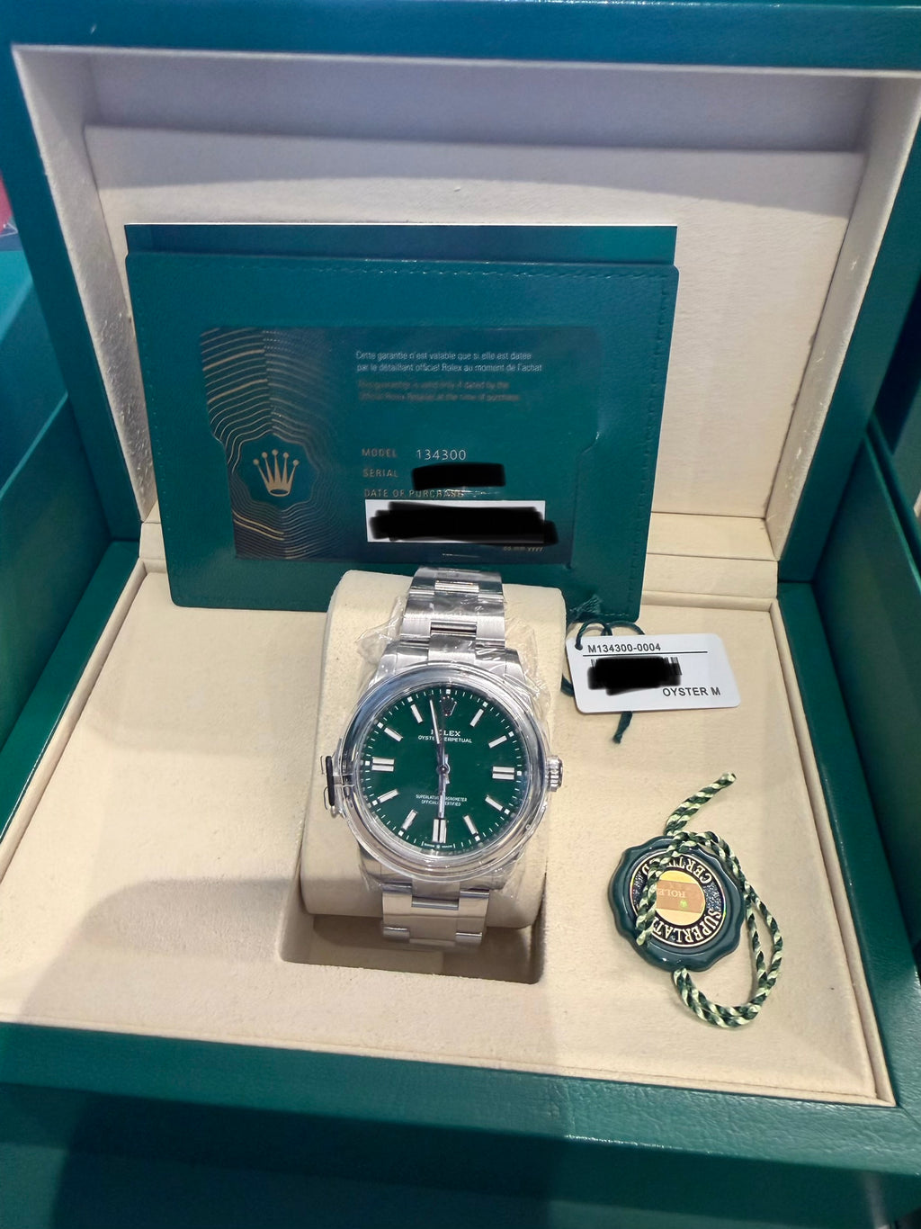 Rolex 134300 Green