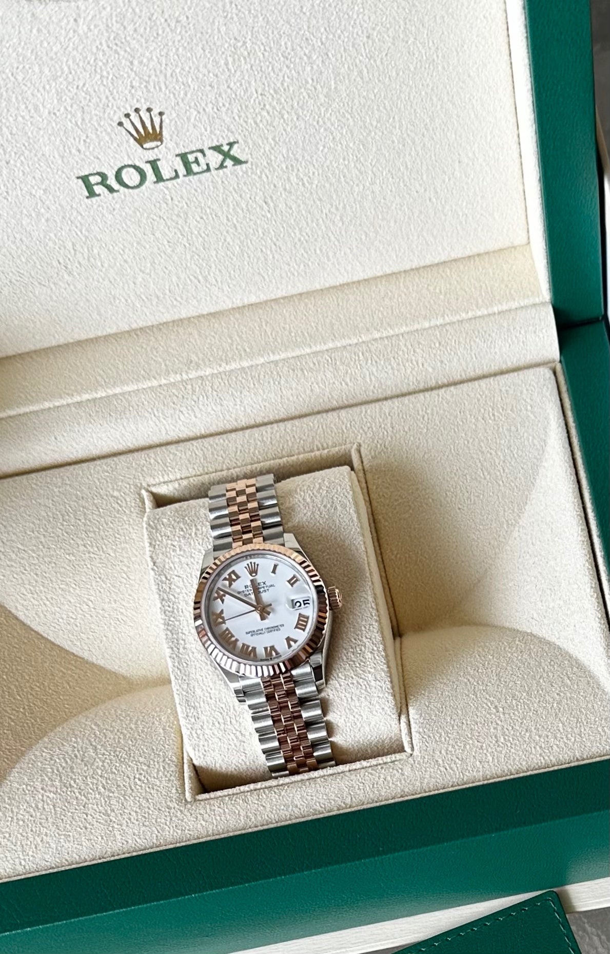 Rolex 278271 Jubilee White Roman