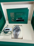 Rolex BNIB Full Set 126234 Jubilee Black Diamond