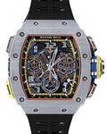 Richard Mille Automatic Winding Split-Seconds Chronograph Grey Quartz TPT RM 65-01