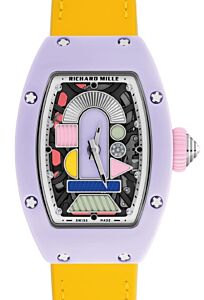 Richard Mille Automatic Winding Coloured Ceramic Lavender Pink RM 07-01
