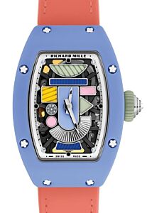 Richard Mille Automatic Winding Coloured Ceramic Powder Blue RM 07-01