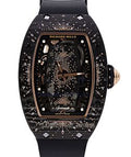 Richard Mille Automatic Winding Intergalactic Dark Night Carbon TPT Diamond Set Bezel RM 07-01
