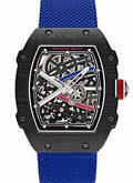 Richard Mille Extra Flat Sebastien Ogier France Carbon TPT White Blue Red RM 67-02