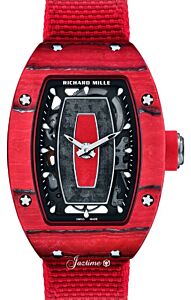 Richard Mille Automatic Racing Red Carbon Black Red Dial RM 07-01