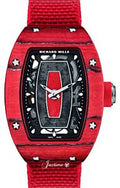Richard Mille Automatic Winding Black Ceramic Red Lips Diamond Dial RM 07-01
