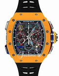 Richard Mille Automatic Winding Split-Seconds Chronograph Dark Yellow Quartz TPT RM 65-01