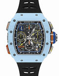 Richard Mille Automatic Winding Sport "Margot Laffite" Blue Quartz TPT RM 07-04