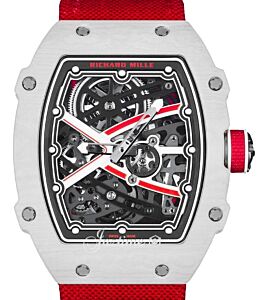 Richard Mille Extra Flat Charles Leclerc Monaco Quartz TPT Red White RM 67-02