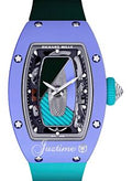 Richard Mille Automatic Winding Coloured Ceramic Pastel Blue RM 07-01
