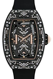 Richard Mille Automatic Winding Intergalactic Misty Night Carbon TPT Diamond Set Bezel RM 07-01