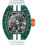 Richard Mille Automatic Winding Le Mans Classic Green/White Quartz TPT RM 029