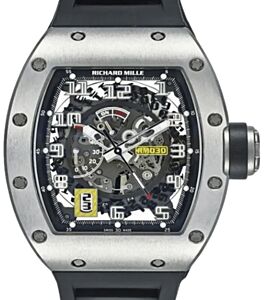 Richard Mille Automatic Winding with Declutchable Rotor White Gold RM 030