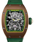Richard Mille Manual Winding Tourbillon Brown Cermet Ceramic/Titanium RM 17-01