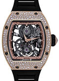 Richard Mille Manual Winding Tourbillon Rose Gold/Diamonds RM 17-01