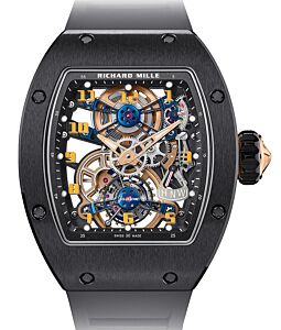 Richard Mille Manual Winding Tourbillon TZP Black Ceramic RM 17-02
