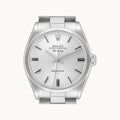 Rolex Air-King 5500 Silver - Open Wrist