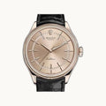 Rolex Cellini 50505 Black Guilloche - Open Wrist