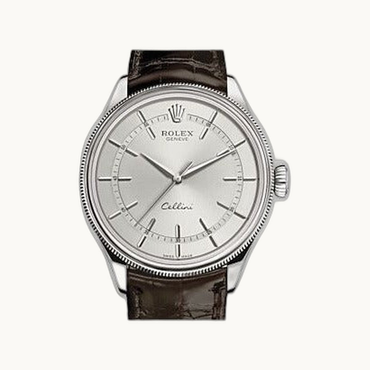 Rolex Cellini 50509 Silver - Open Wrist