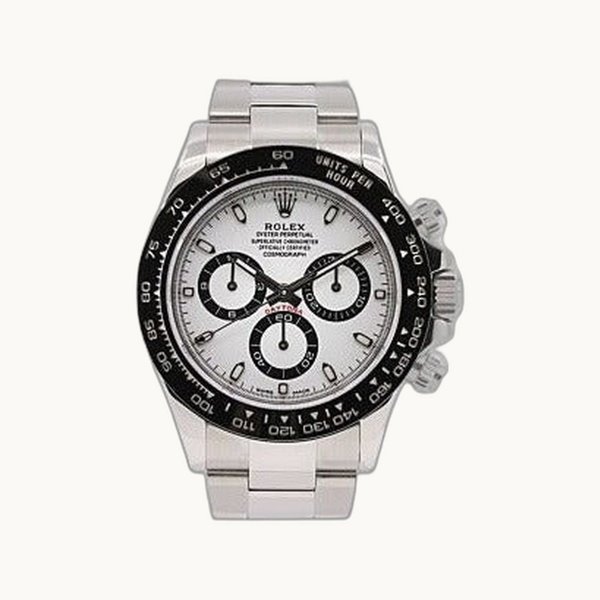 Rolex Cosmograph Daytona 116500LN White Panda - Open Wrist