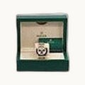 Rolex Cosmograph Daytona 116508 Yellow Gold Green - Open Wrist