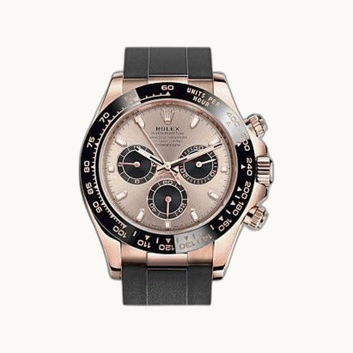 Rolex Cosmograph Daytona 116515LN Everose Chocolate - Open Wrist