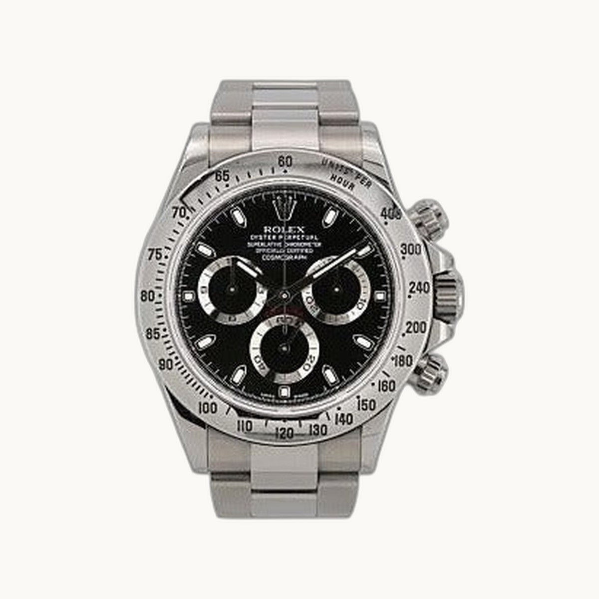 Rolex Cosmograph Daytona 116520 Black - Open Wrist