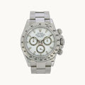 Rolex Cosmograph Daytona 116520 White - Open Wrist