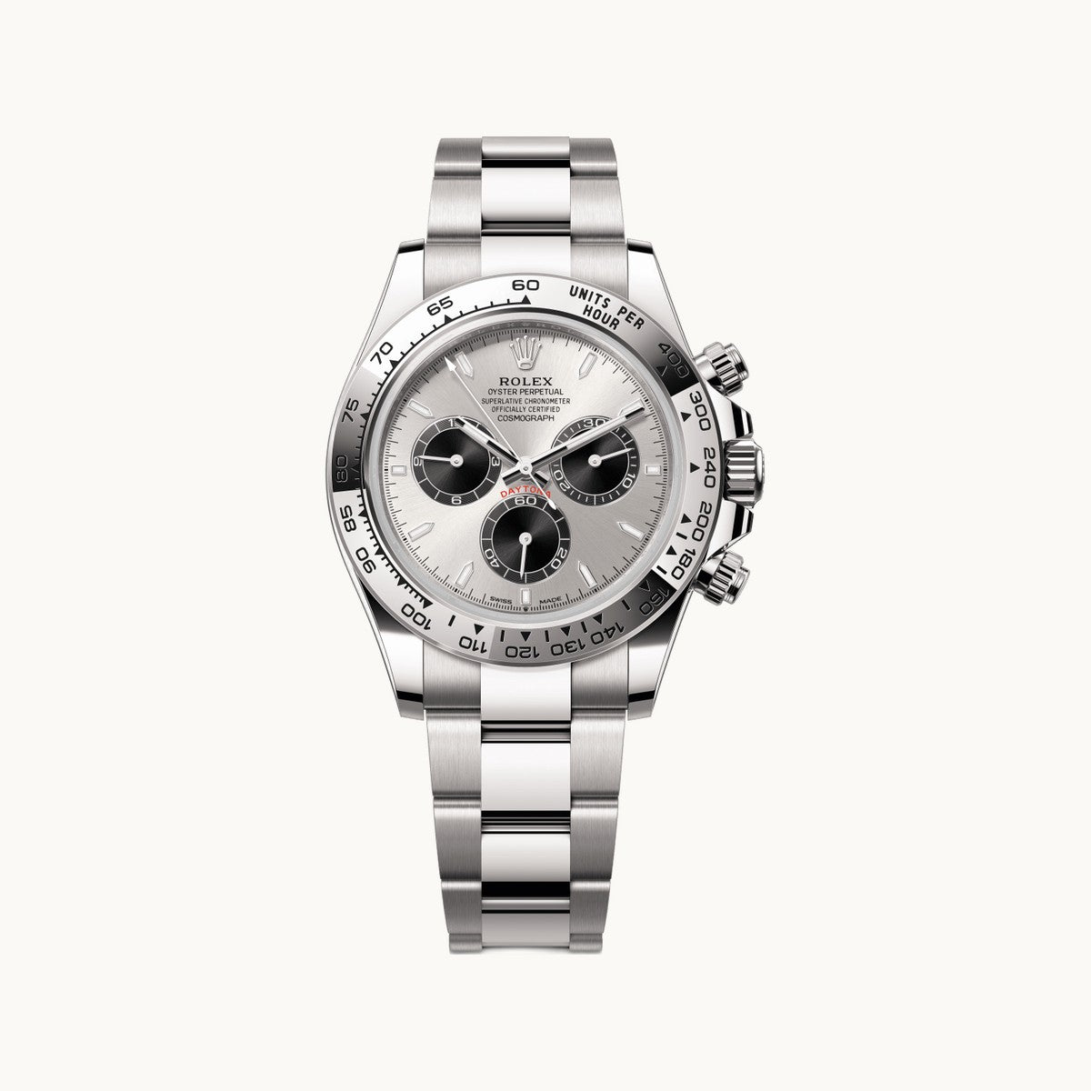 Rolex Cosmograph Daytona 126509 White Gold Meteorite - Open Wrist